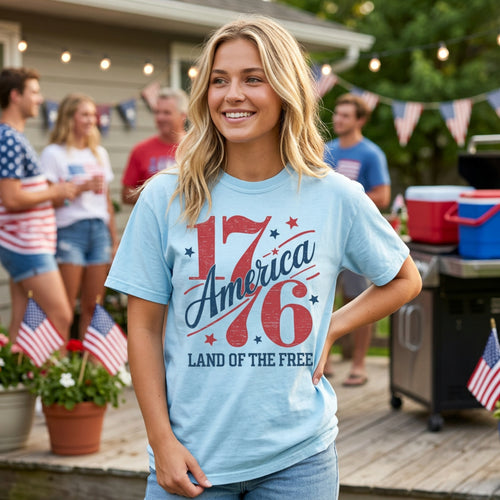 1776 America - Patriotic 4th of July Tee