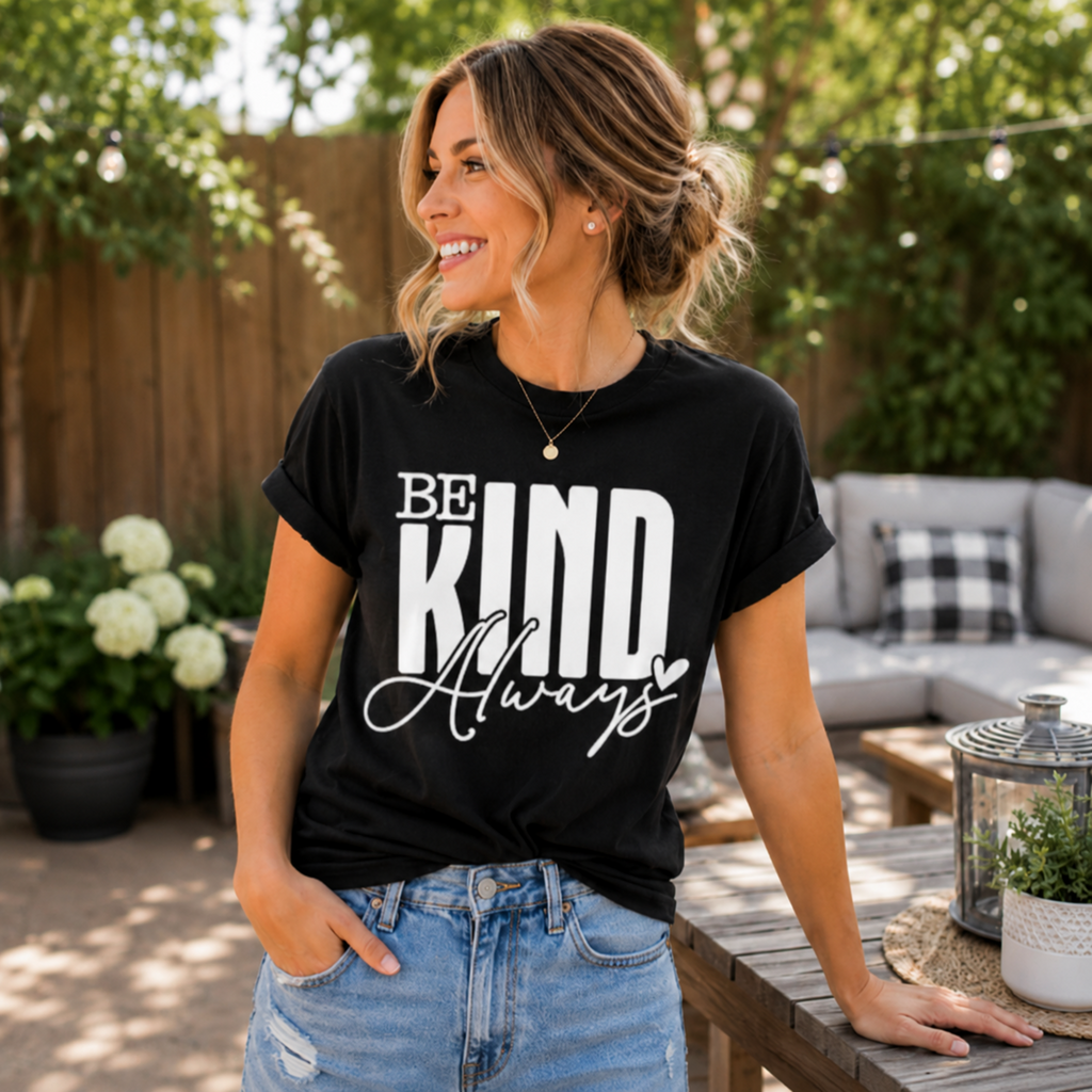 Be Kind Always - Inspirational Kindness Tee