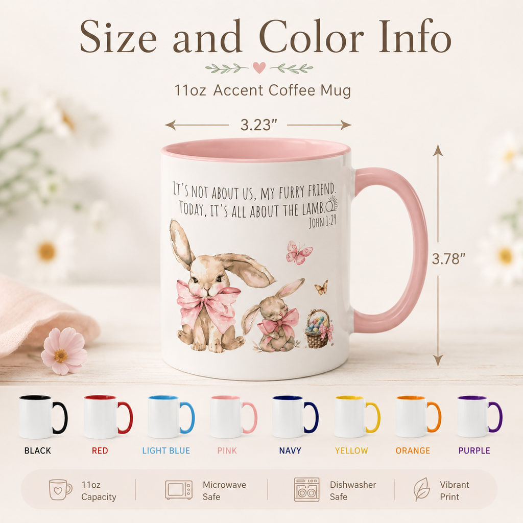 Faith Bunny– Inspirational Mug