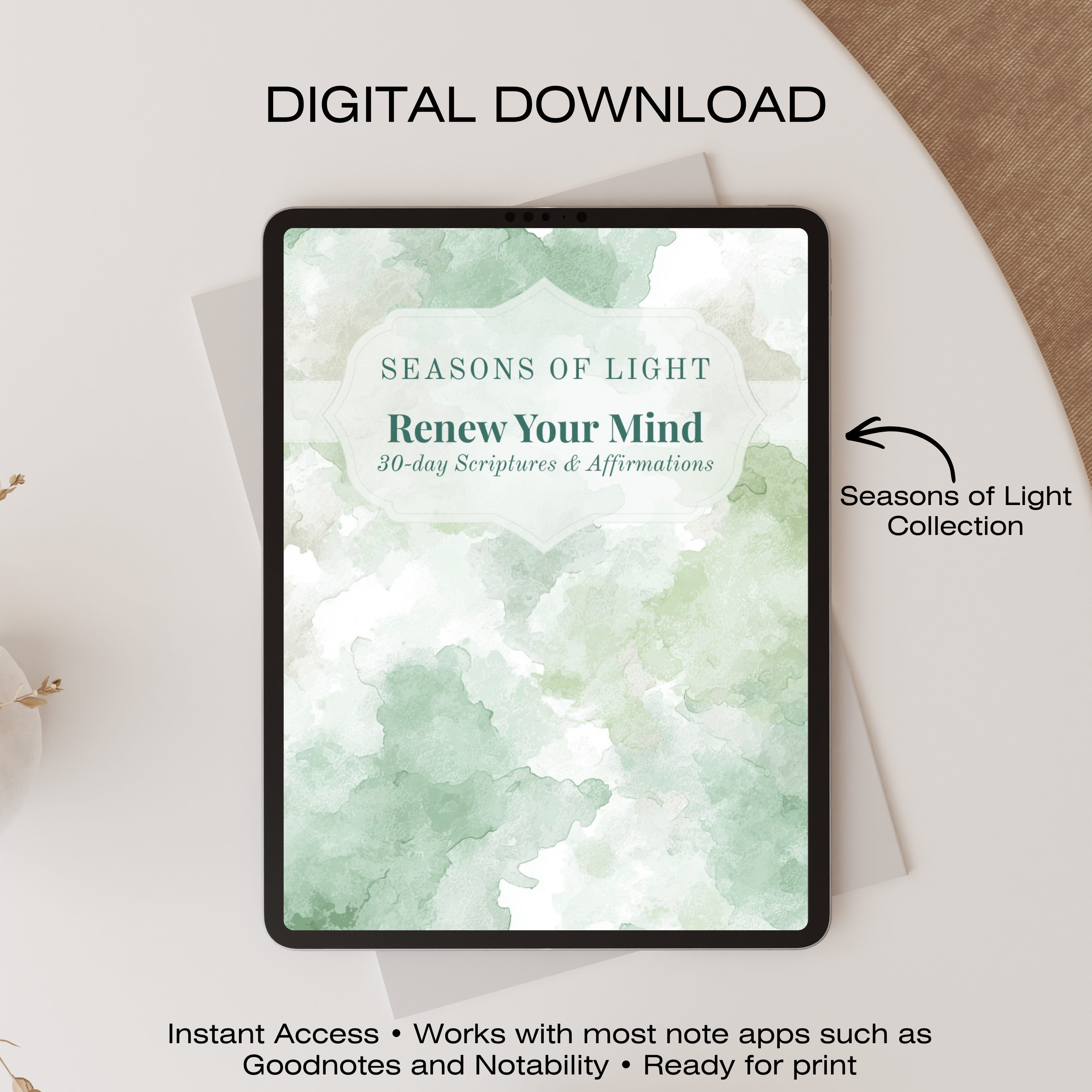 Renew Your Mind – Digital Scripture & Affirmation Journal