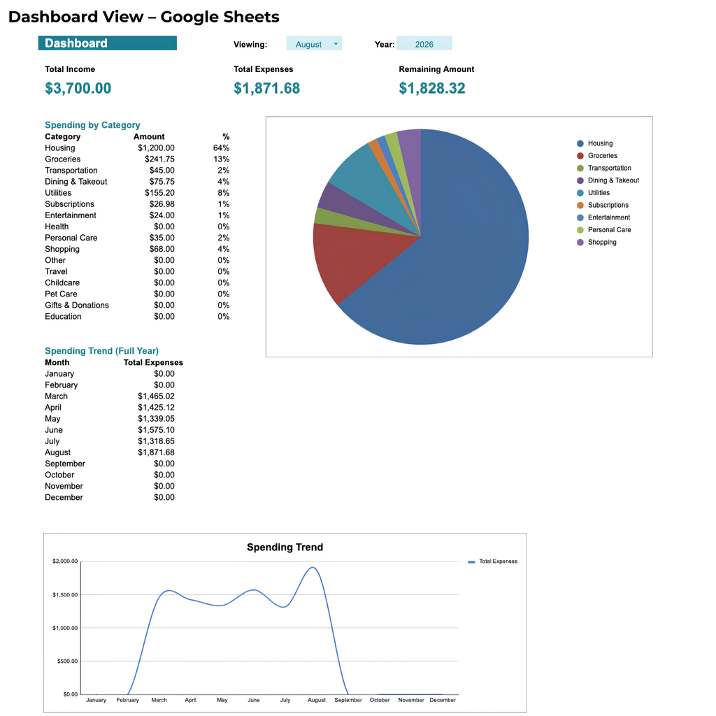 Income & Expense Tracker