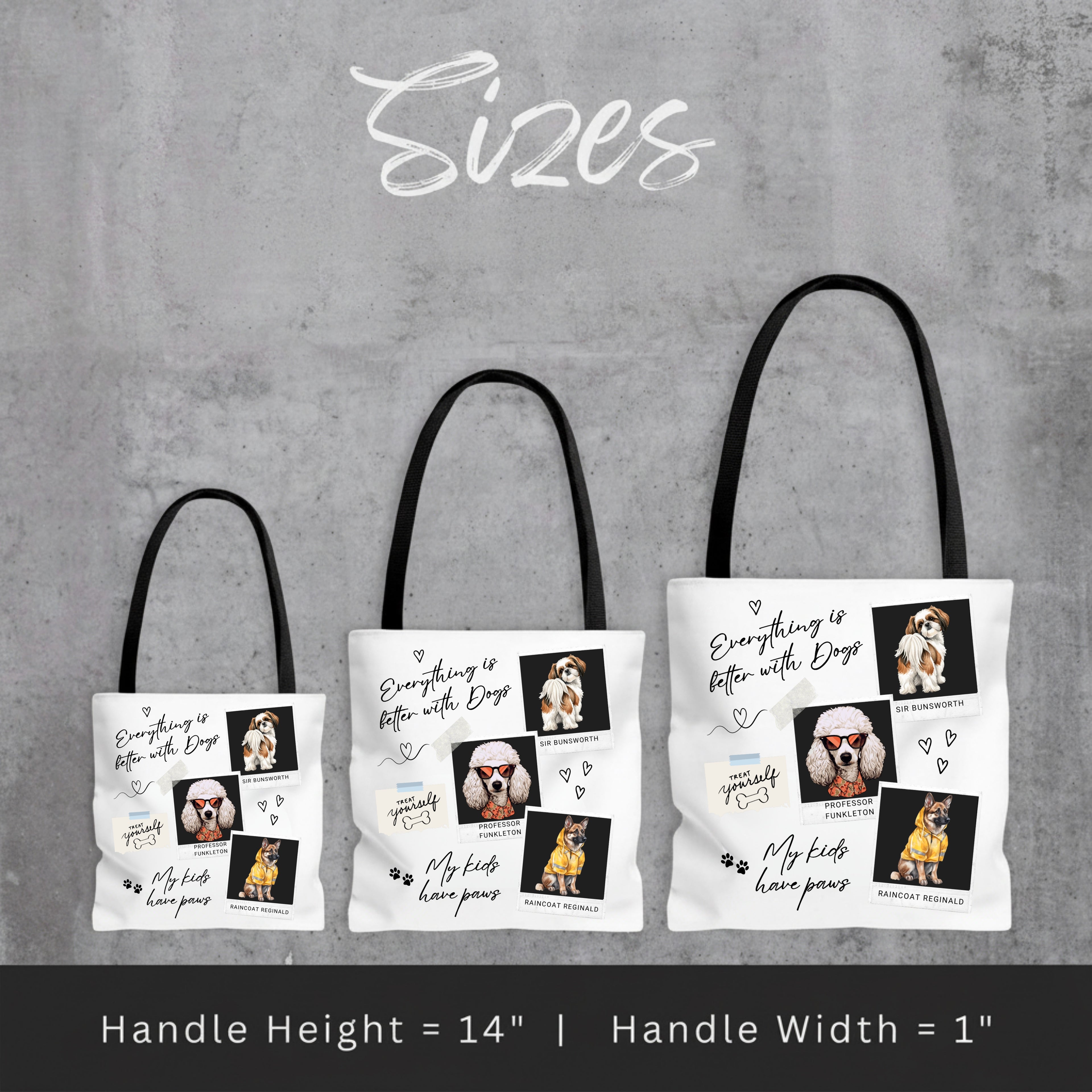 Dog Lover Collage – Tote Bag