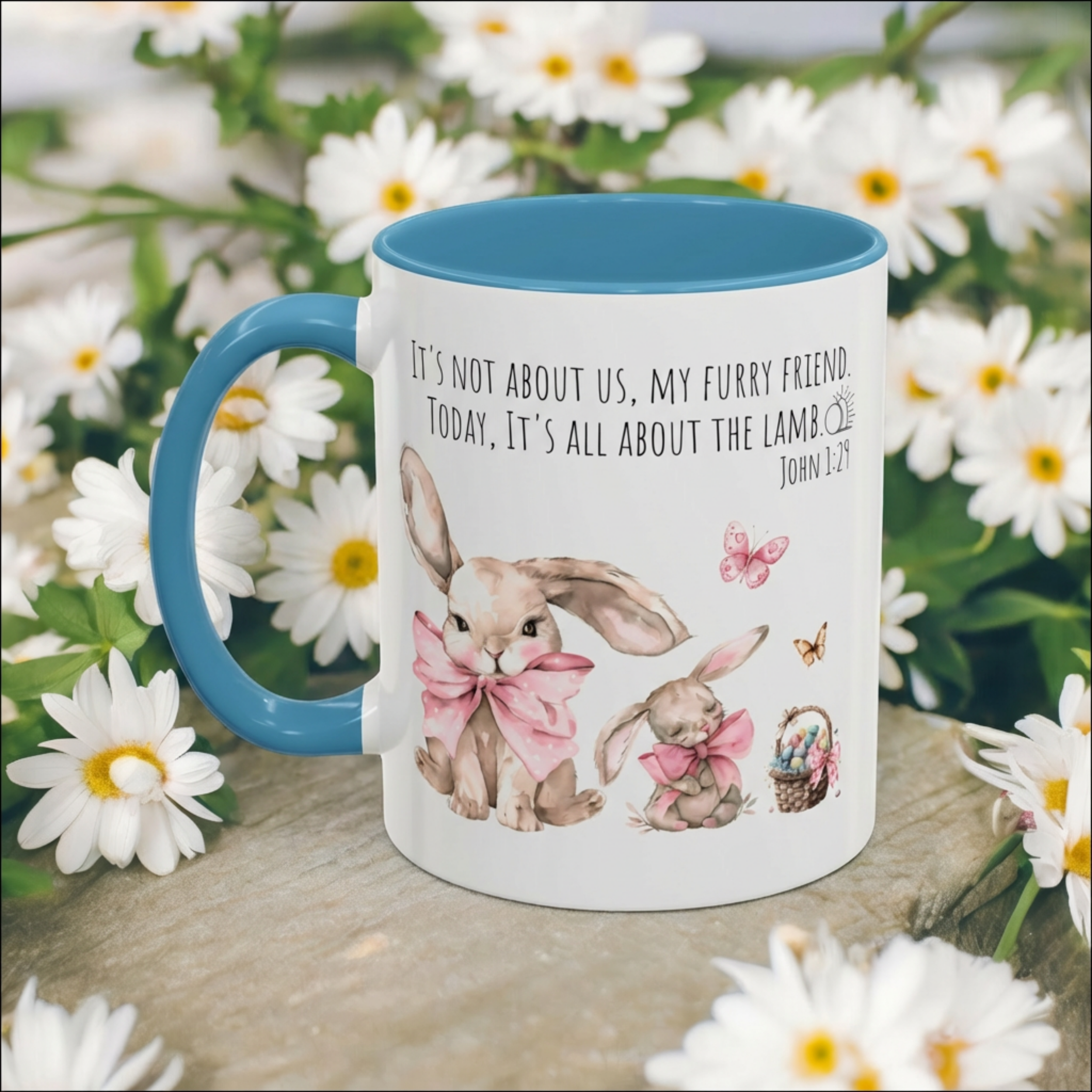 Faith Bunny– Inspirational Mug