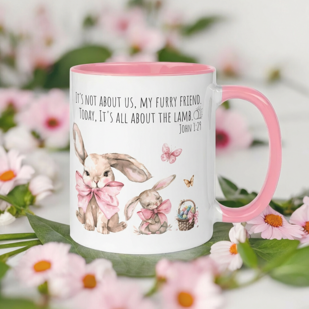 Faith Bunny– Inspirational Mug