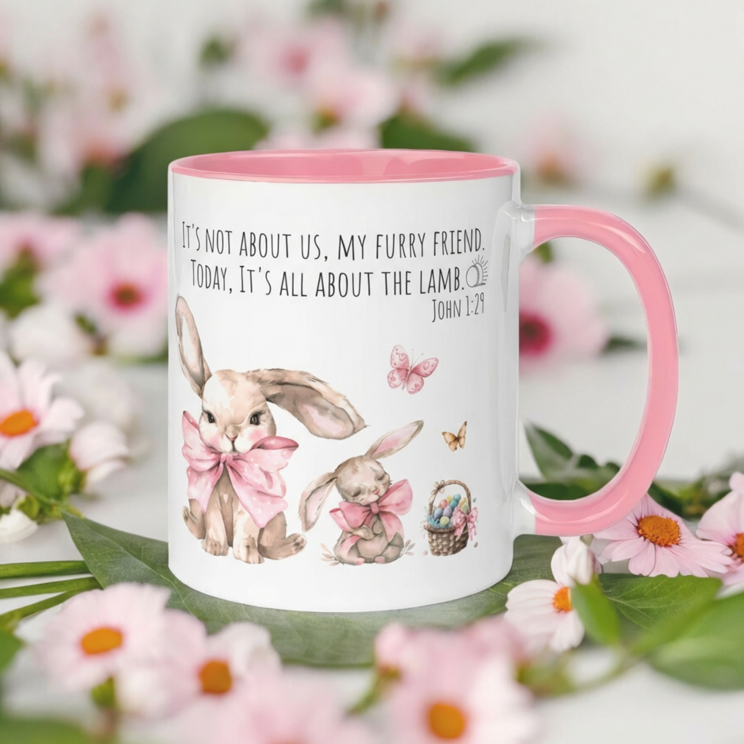 Faith Bunny– Inspirational Mug