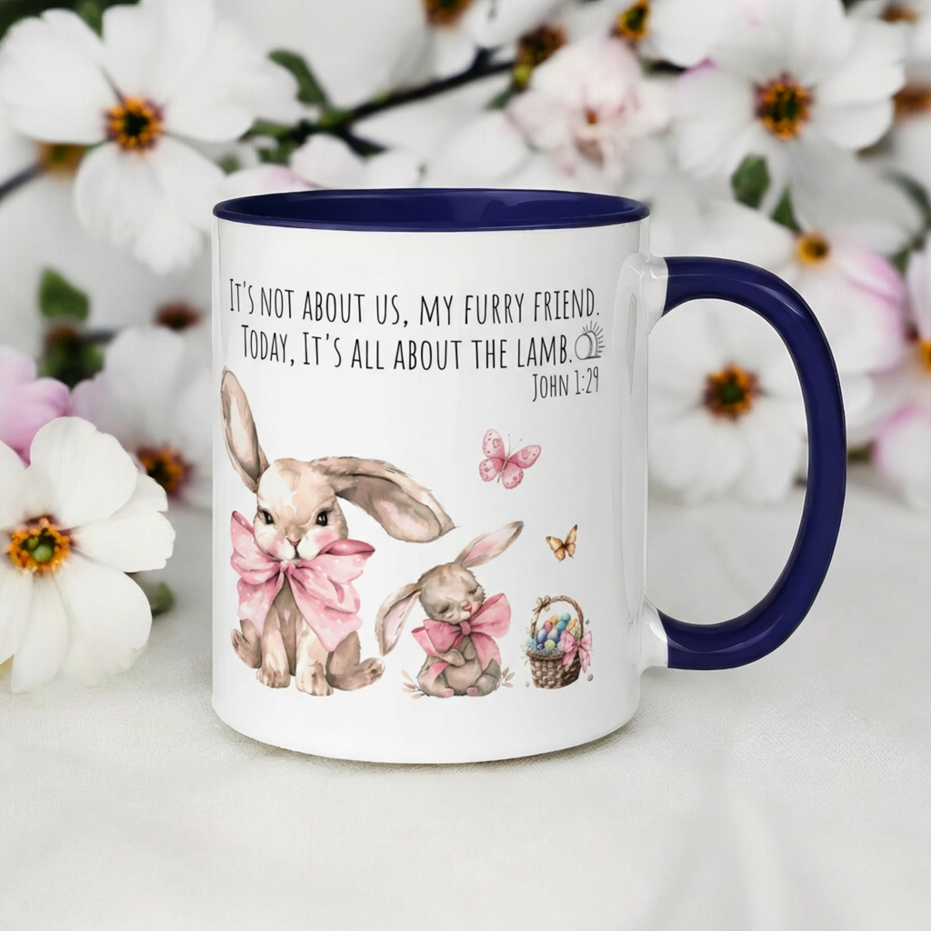 Faith Bunny– Inspirational Mug