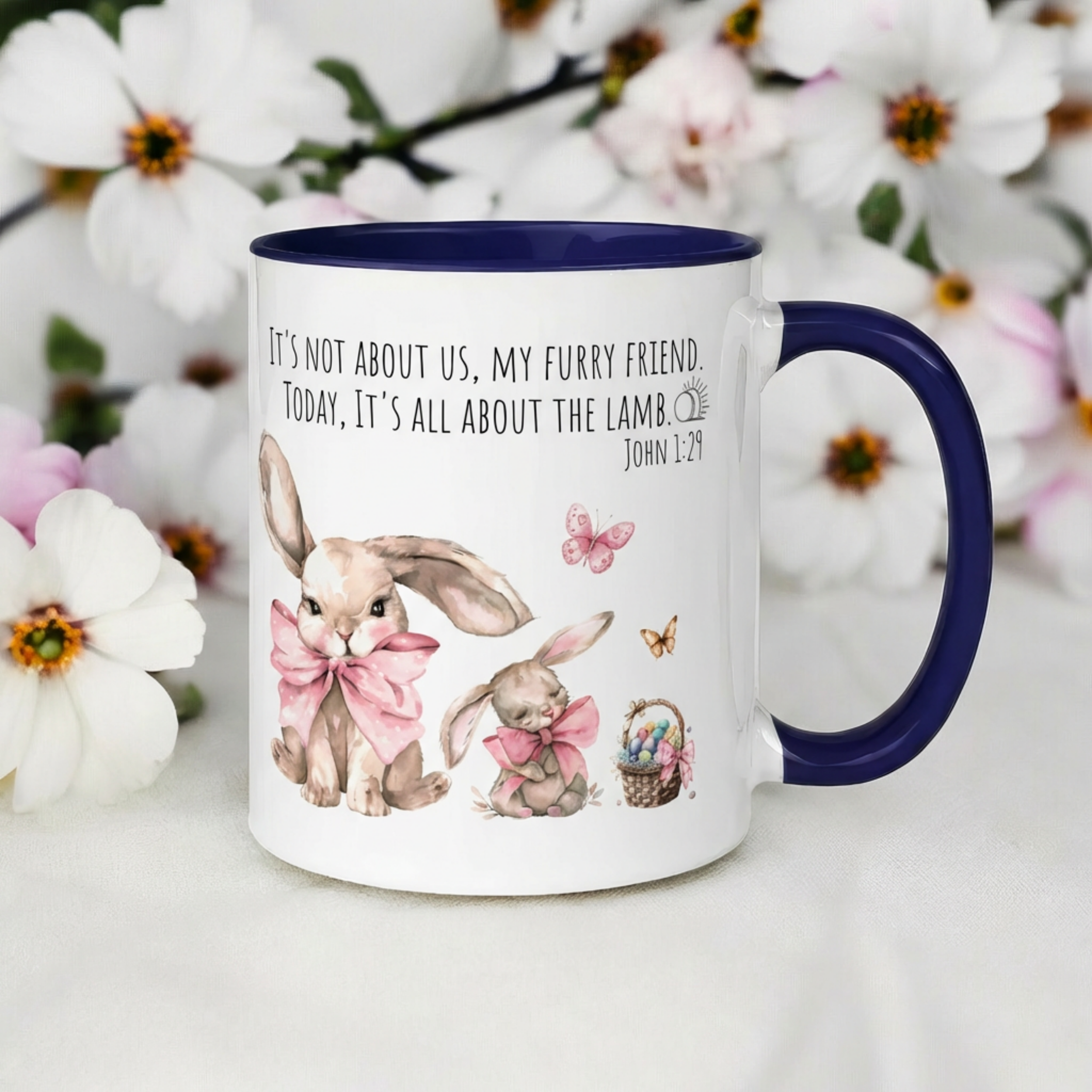 Faith Bunny– Inspirational Mug