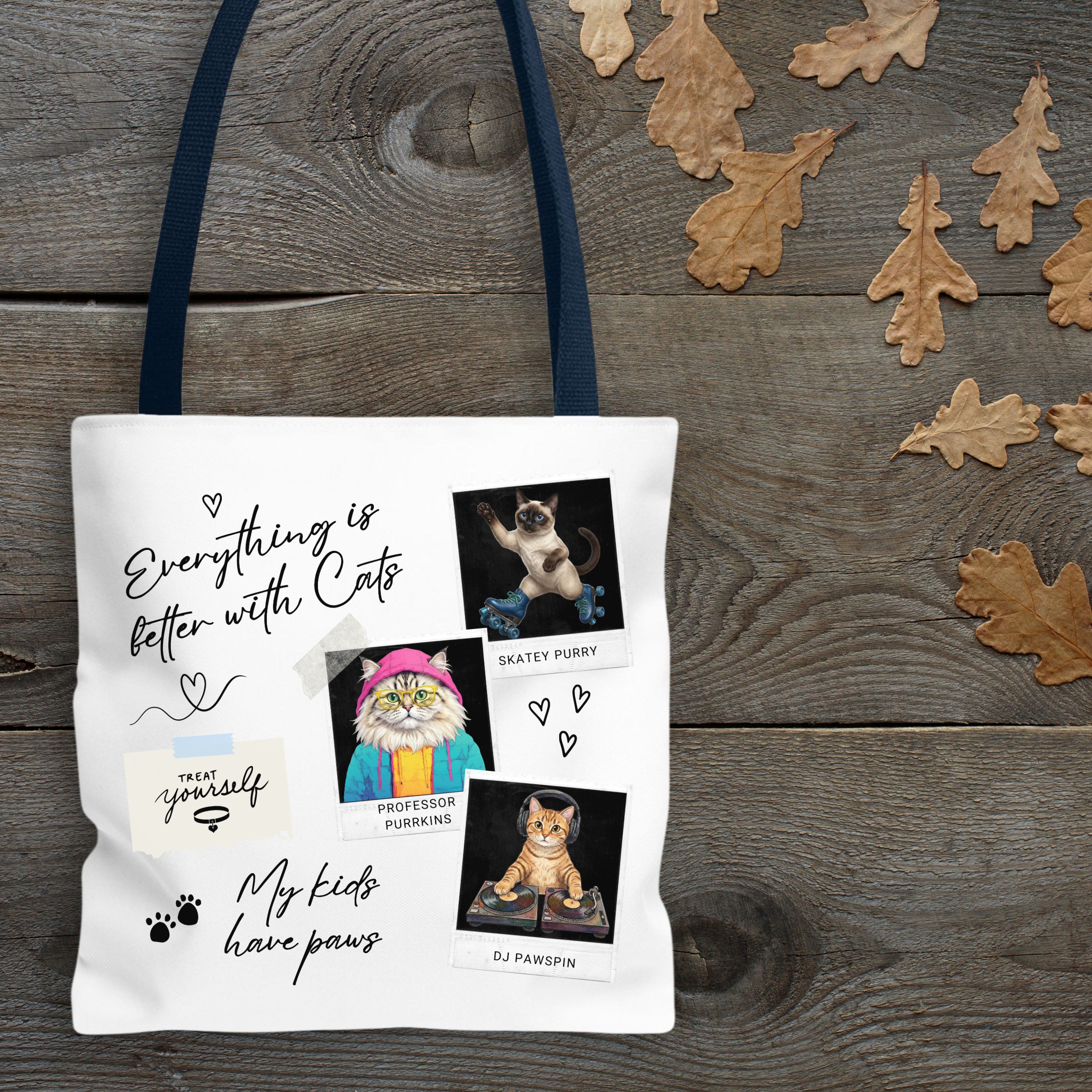 Cat Lover Collage – Tote Bag