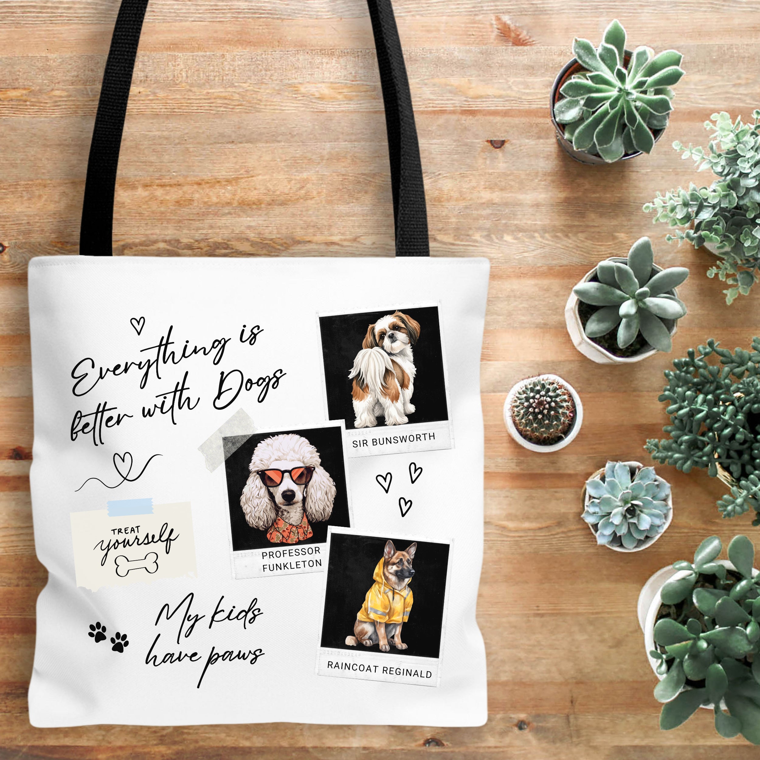 Dog Lover Collage – Tote Bag