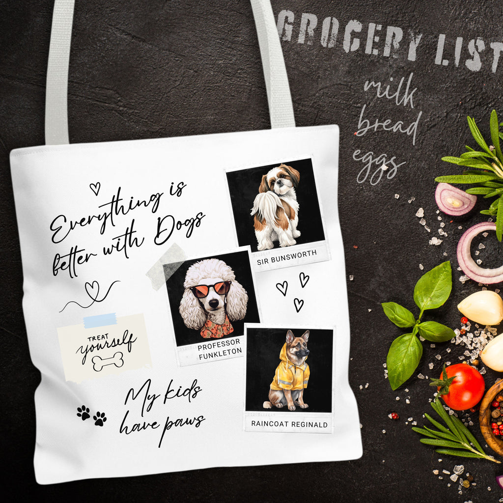 Dog Lover Collage – Tote Bag