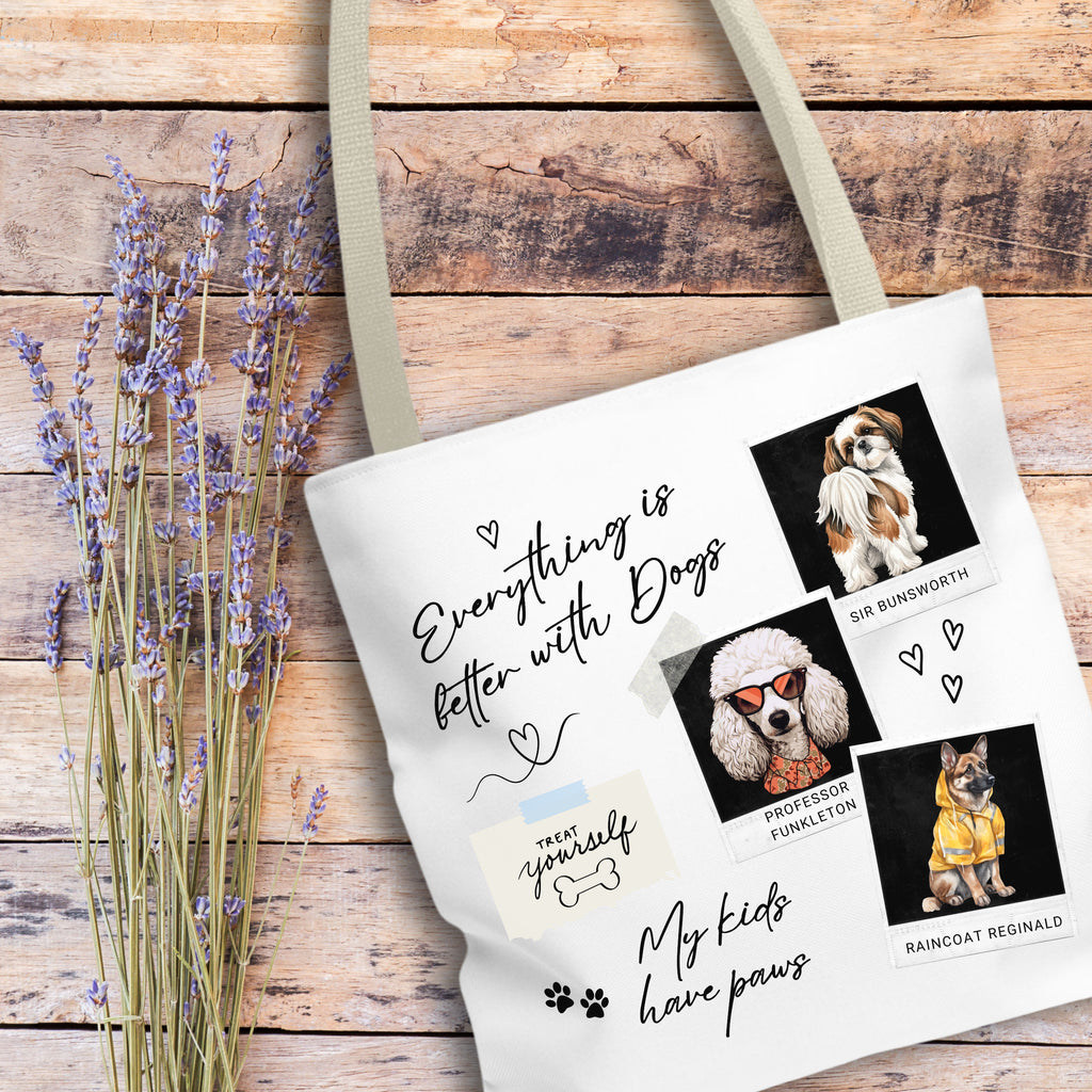 Dog Lover Collage – Tote Bag