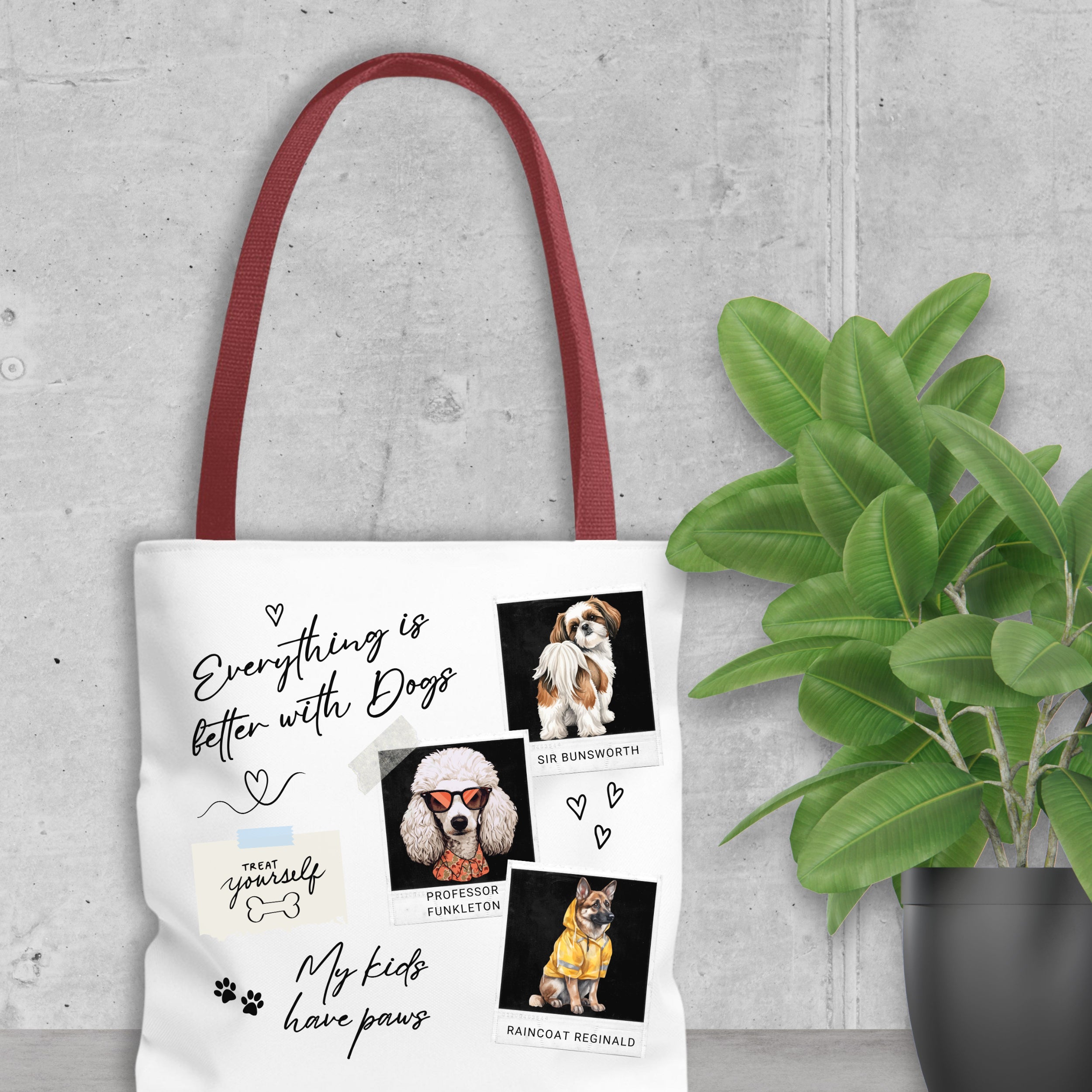 Dog Lover Collage – Tote Bag