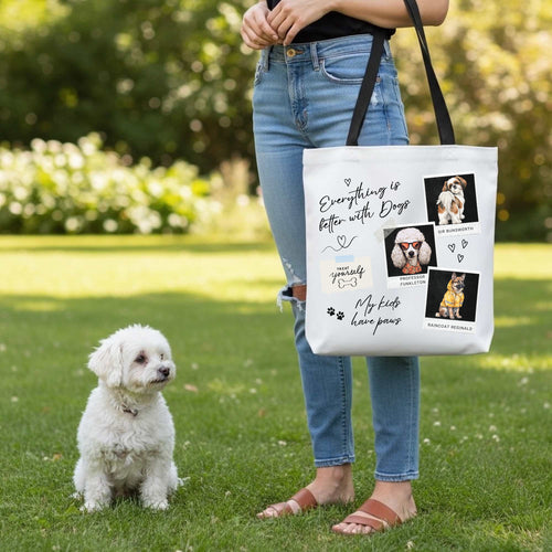 Dog Lover Collage – Tote Bag