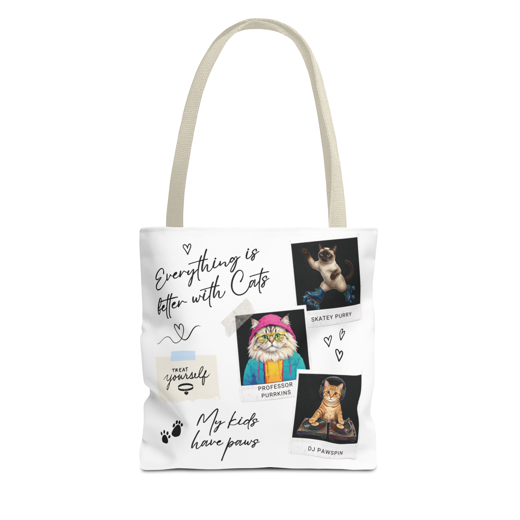 Cat Lover Collage – Tote Bag