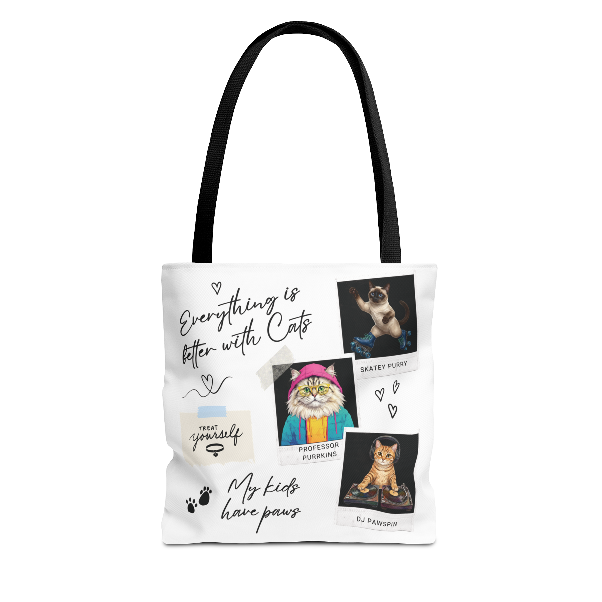 Cat Lover Collage – Tote Bag