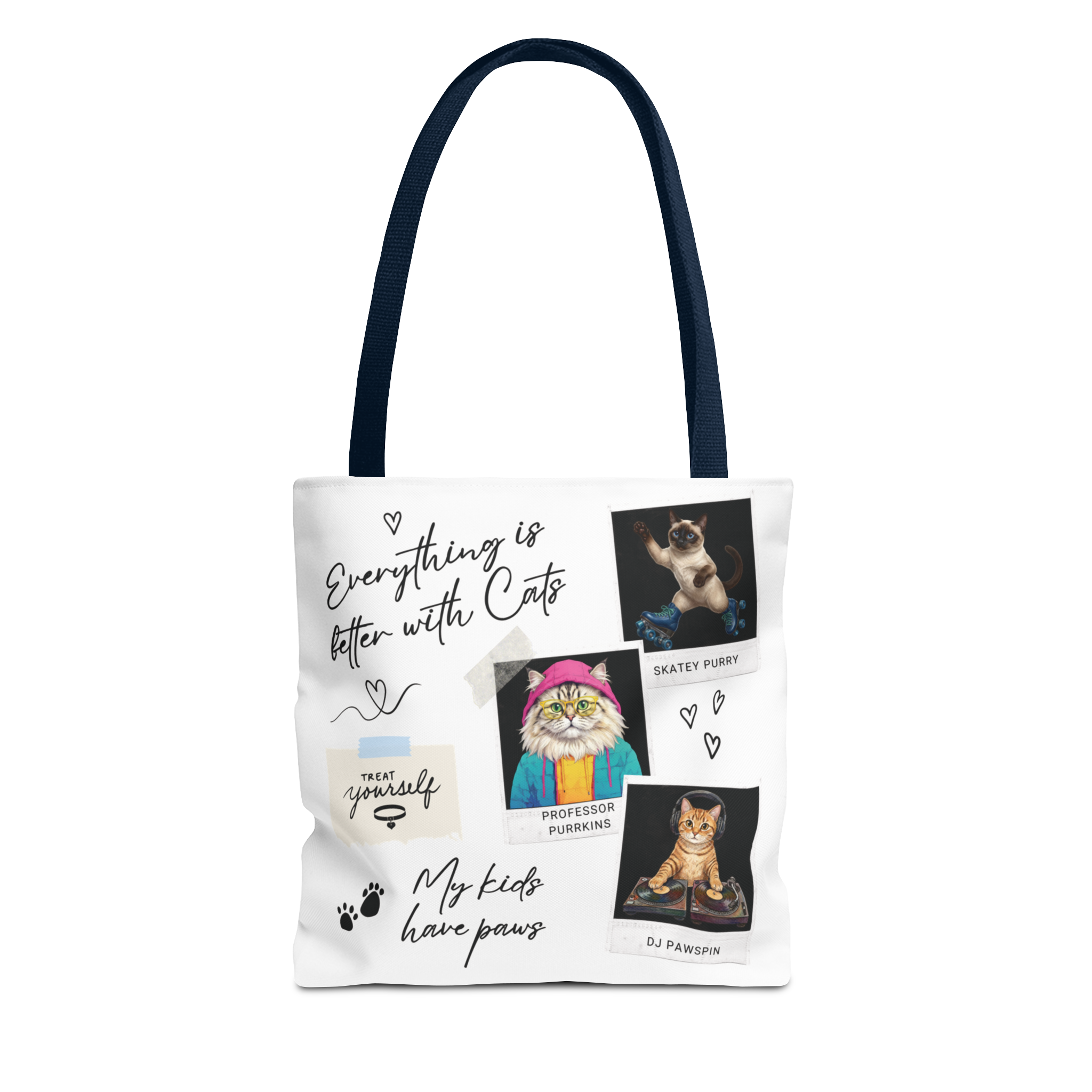 Cat Lover Collage – Tote Bag