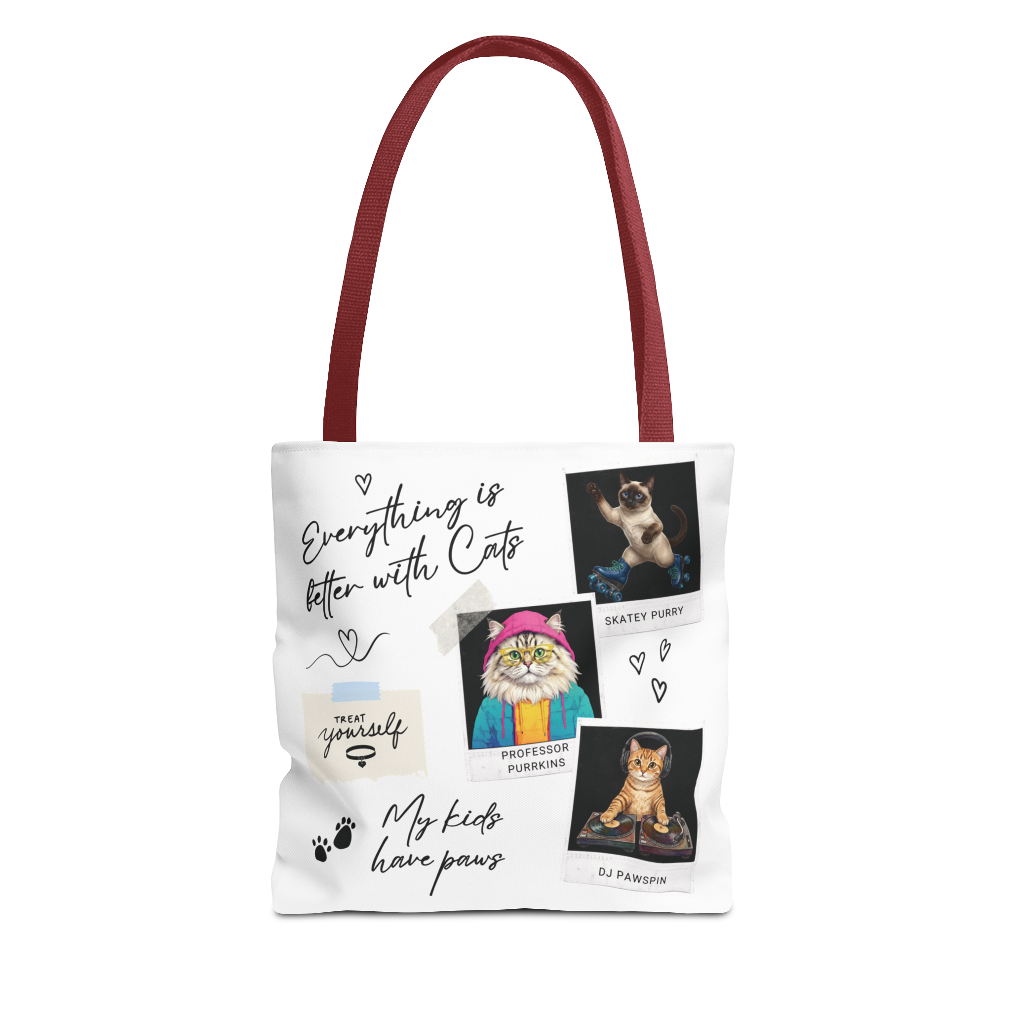 Cat Lover Collage – Tote Bag