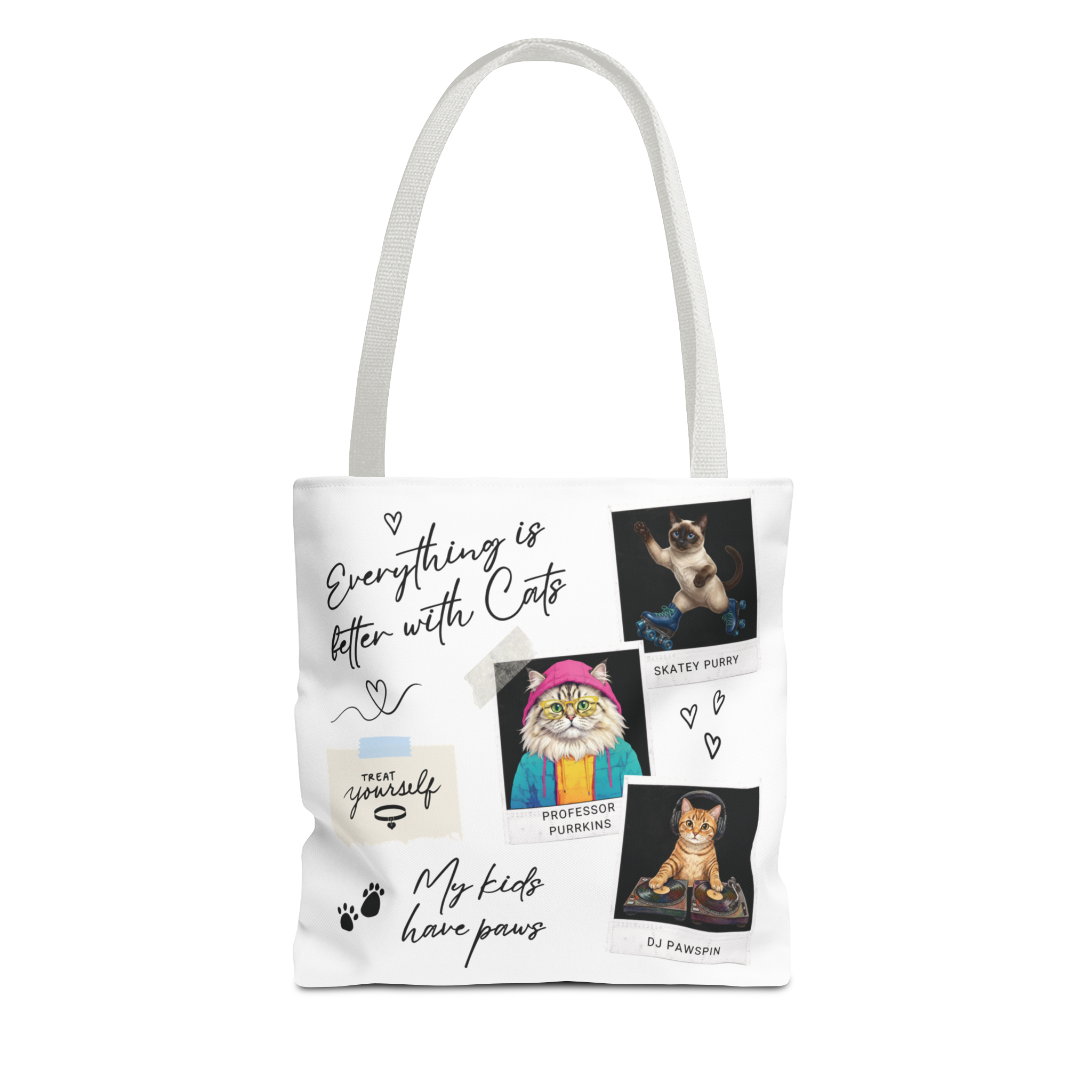 Cat Lover Collage – Tote Bag