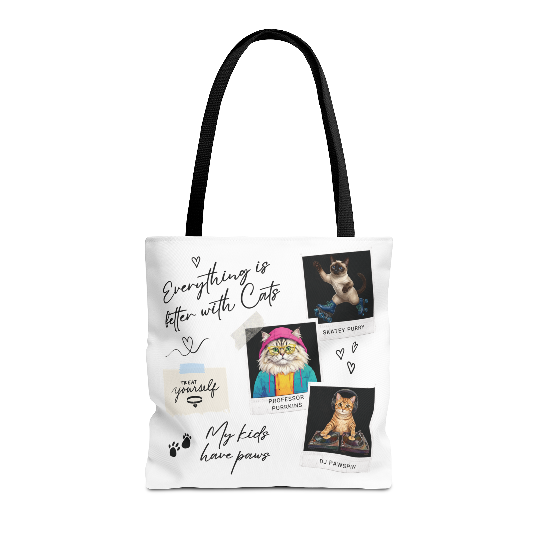 Cat Lover Collage – Tote Bag