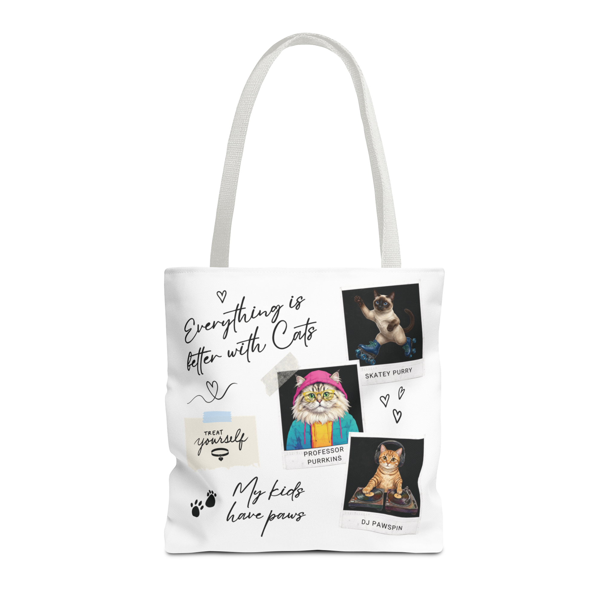 Cat Lover Collage – Tote Bag