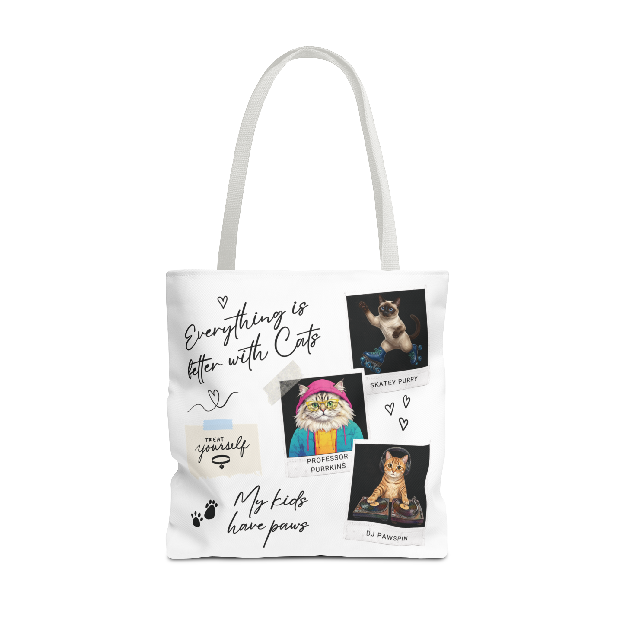 Cat Lover Collage – Tote Bag