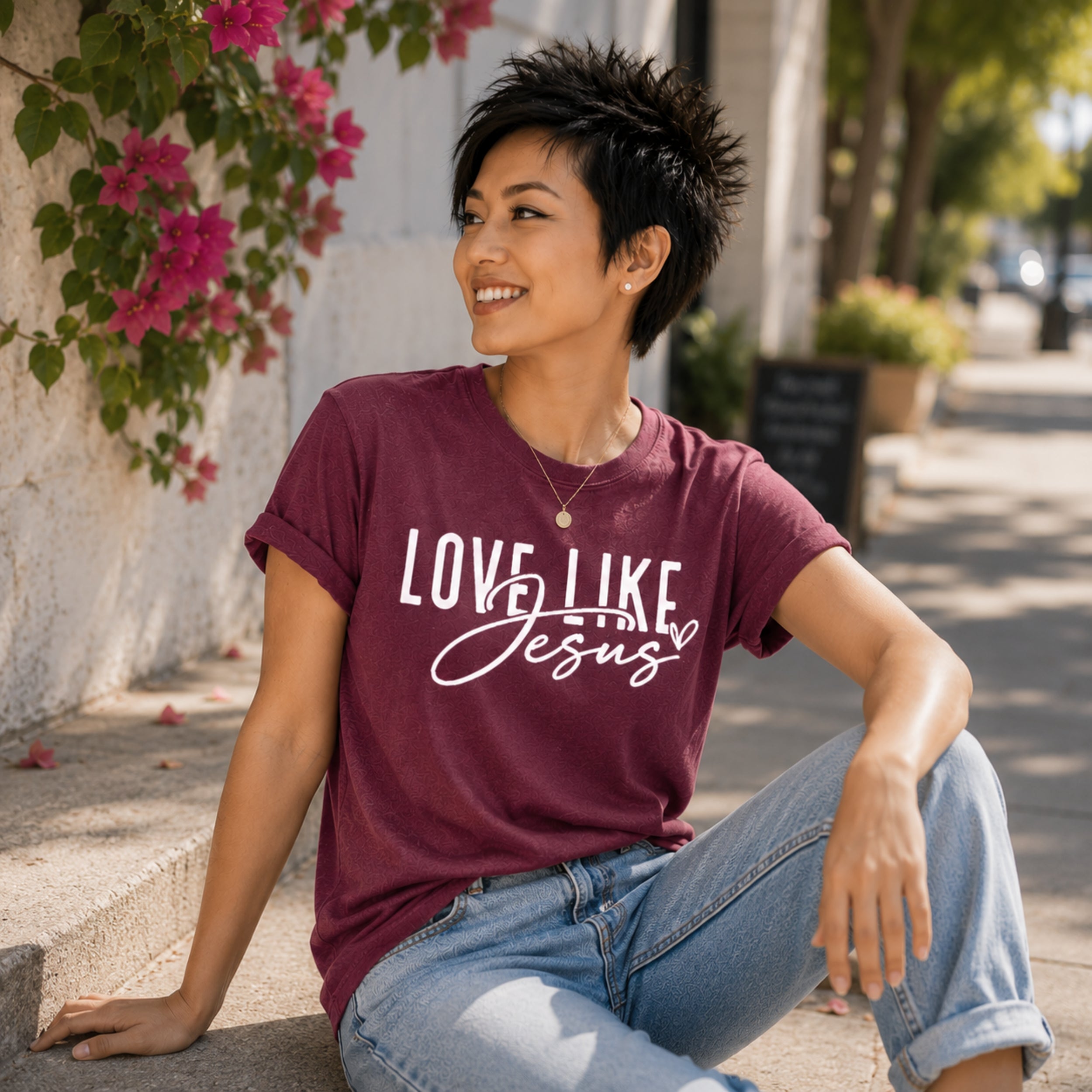 Love Like Jesus – Christian Faith Tee