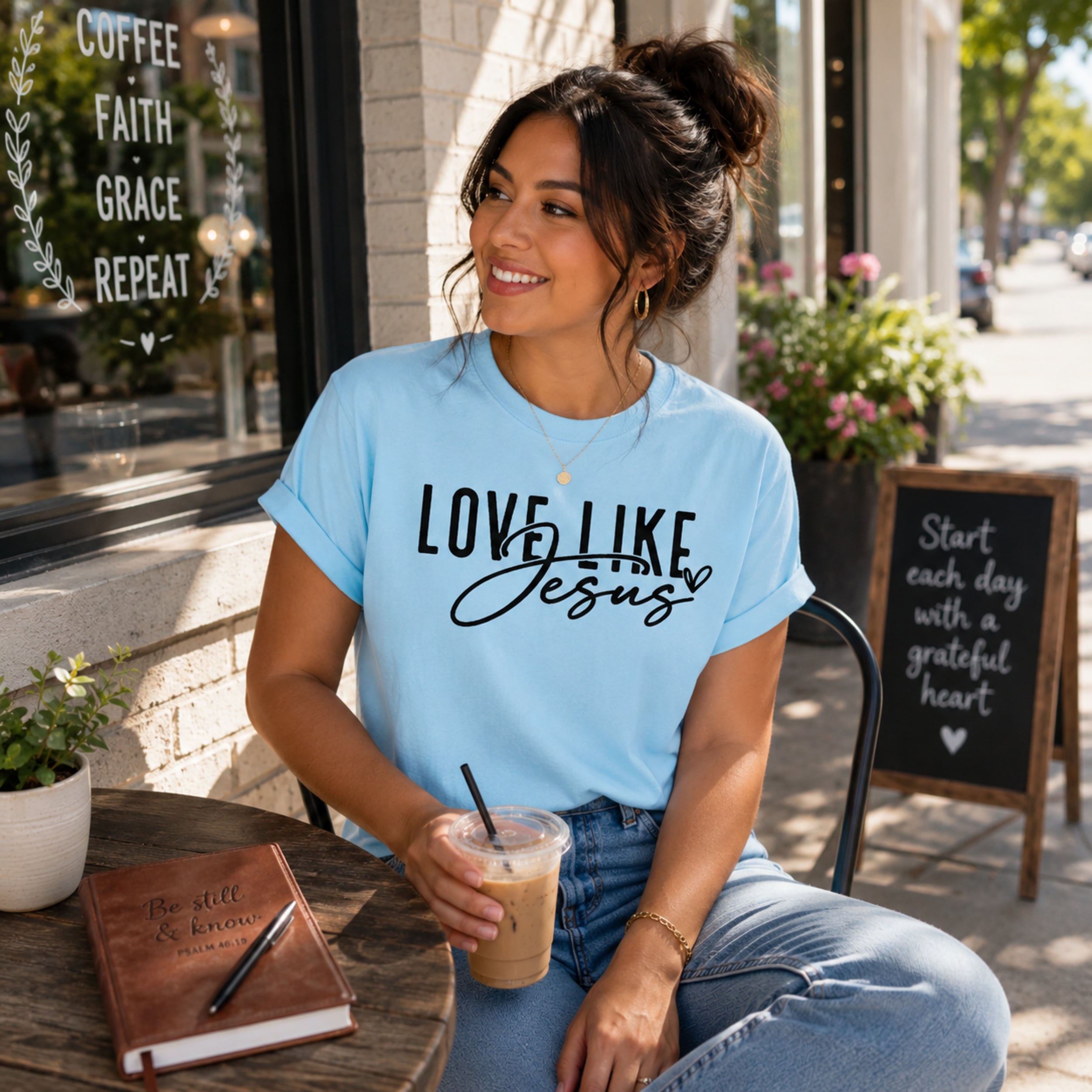 Love Like Jesus – Christian Faith Tee