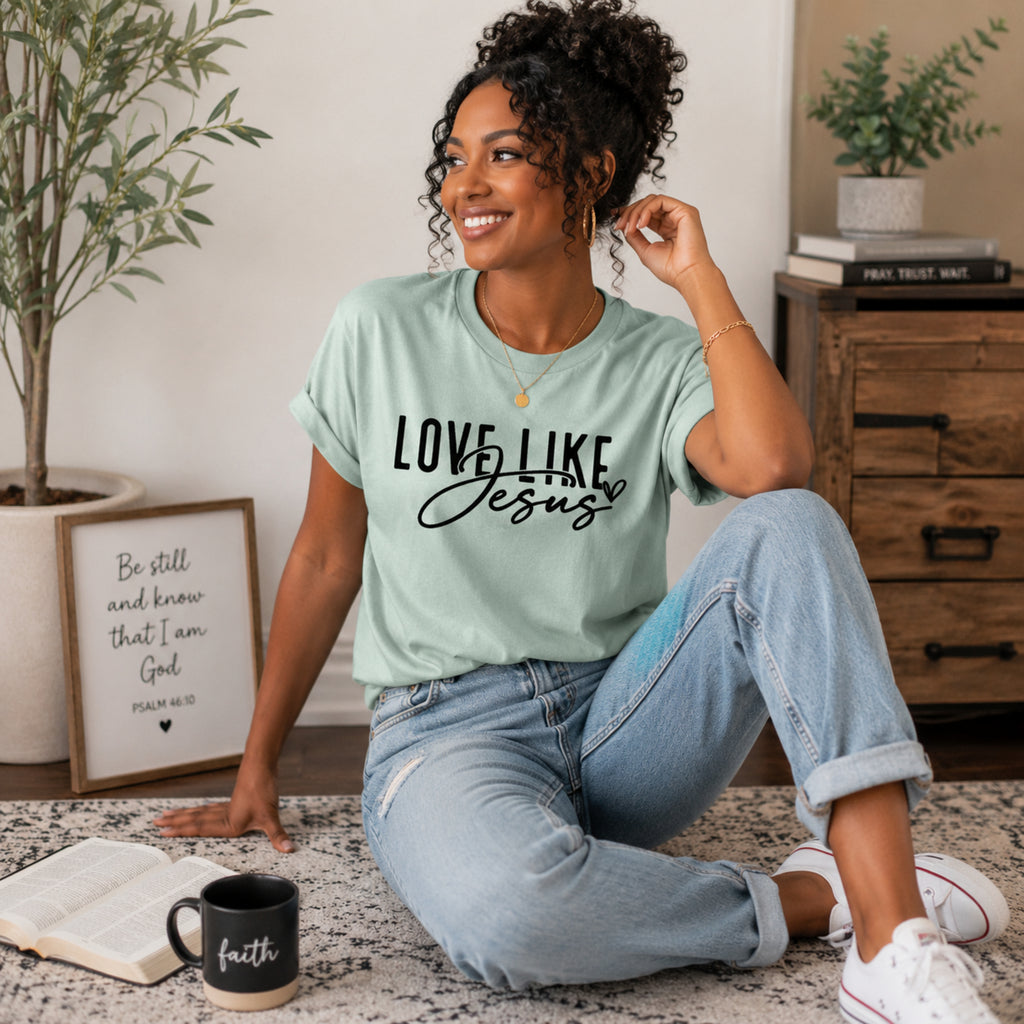 Love Like Jesus – Christian Faith Tee