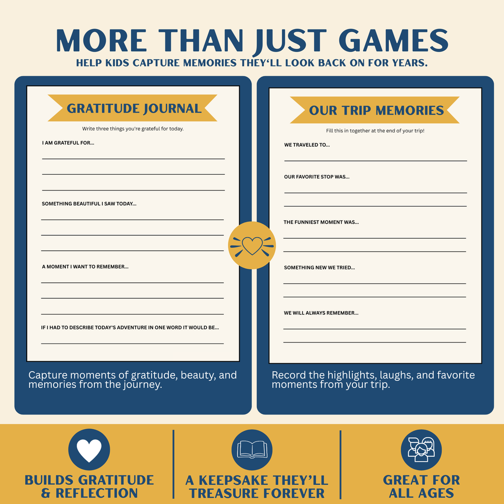 Road Trip Activity Pack for Kids — 30-Page Printable Travel Bundle (Ages 4–12)