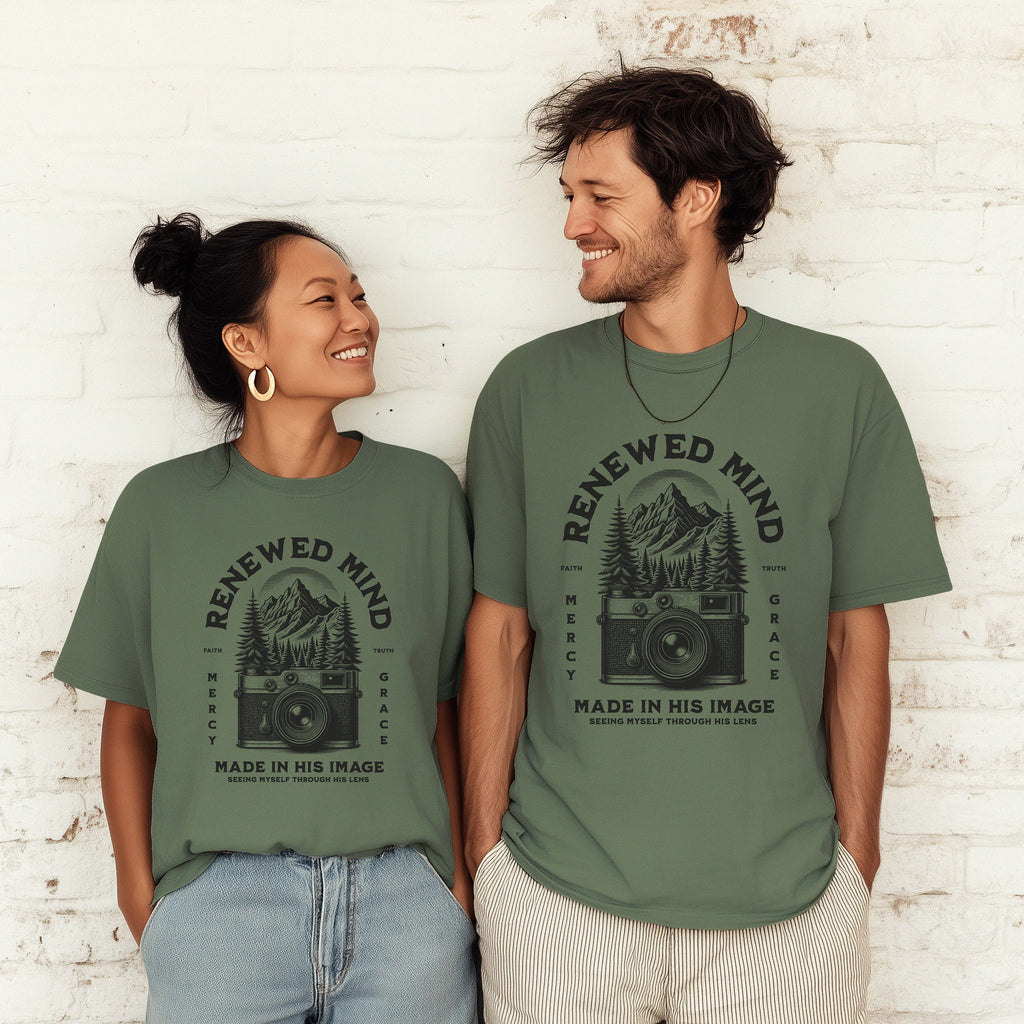 Renewed Mind – Christian Graphic Tee